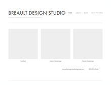 Tablet Screenshot of breaultdesignstudio.com